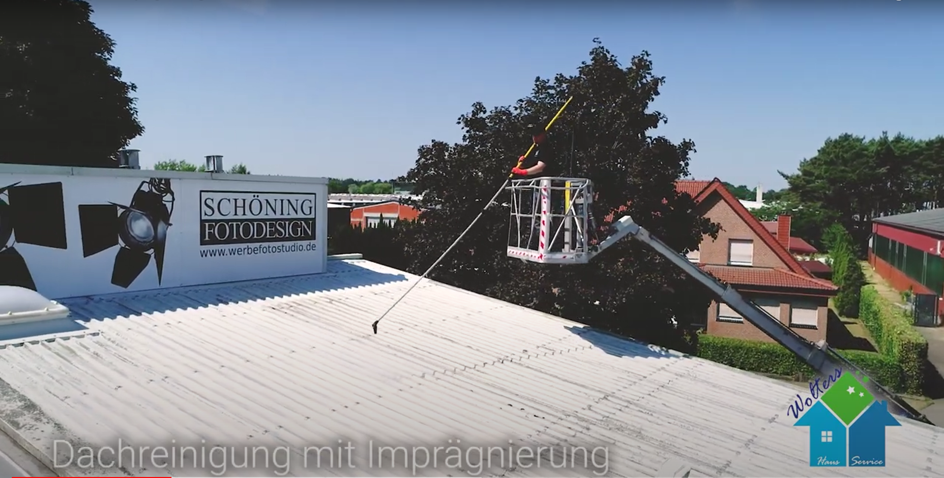 Fachgerechte Dach-Komplettreinigung